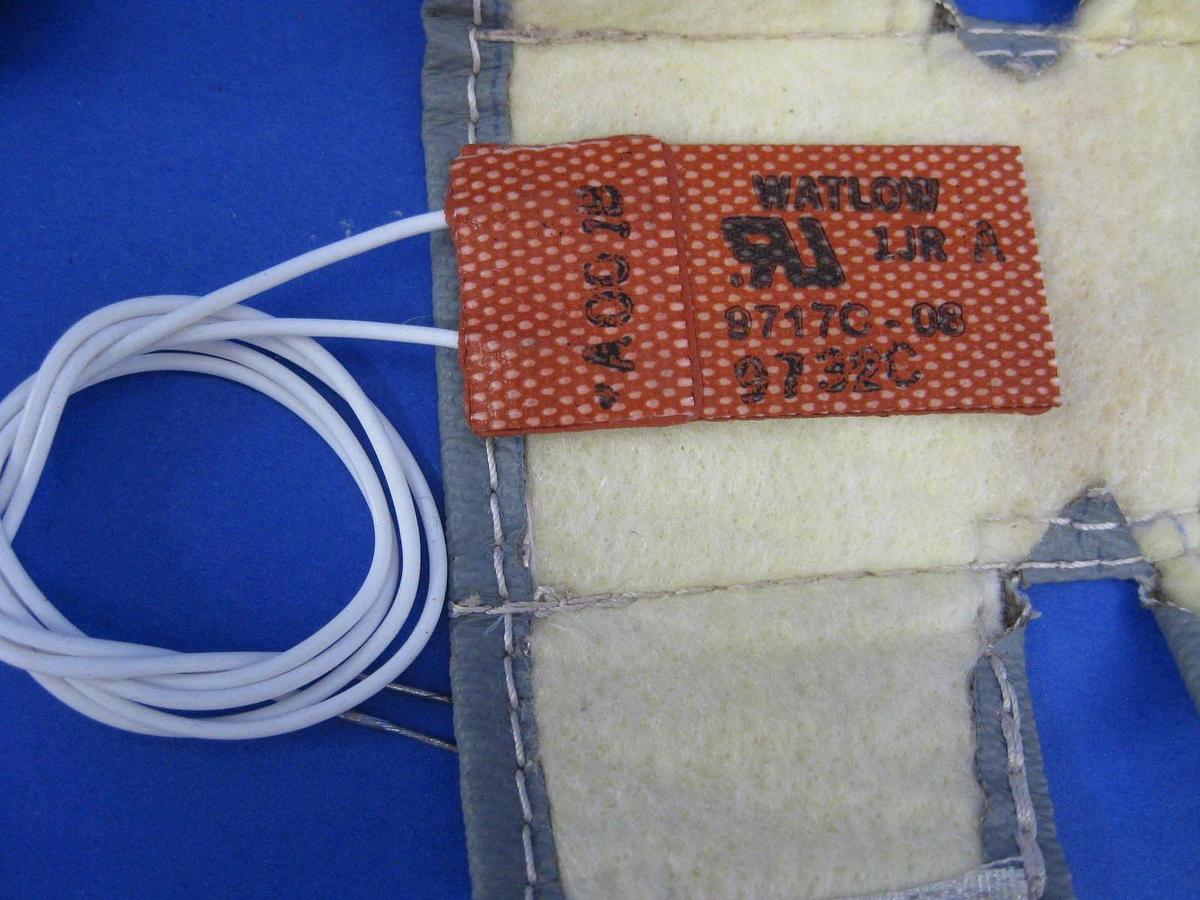 Insulator Heater Jacket for 1" Pipe, 6.5"L w/ Watlow 010030C1 Heater -Lot of 3