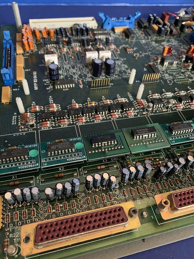 Used Semy Engineering Gas Interface PCB, MYP830400 W/ MYP821610C, Used