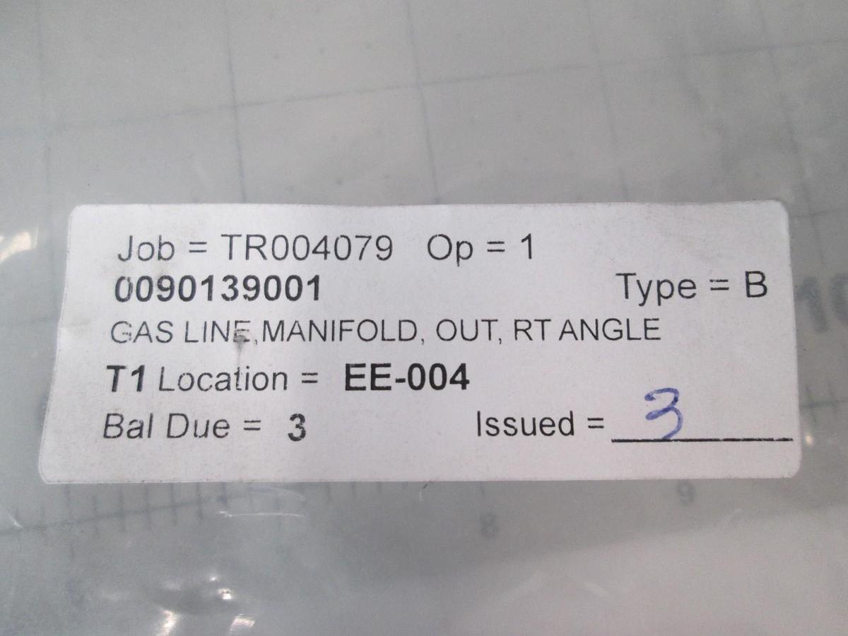 AMAT, Gas line Manifold, 0090139001, Out, Right Angle, New, Lot of 3