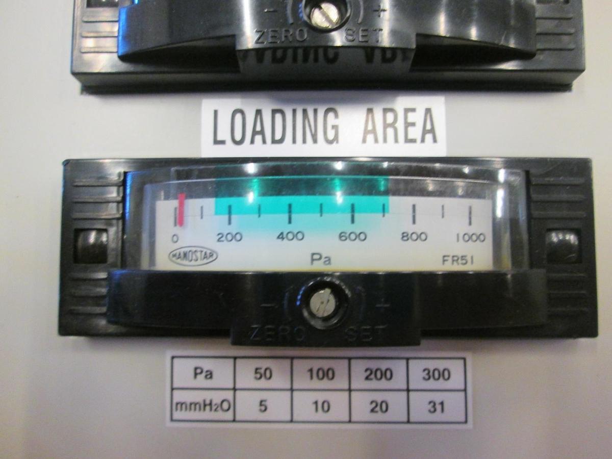Used Tokyo Electron Limited TEL Emergency Shut Off and Exhaust Monitor