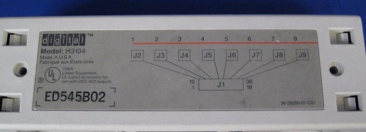 Used 8 Port Accessory/Diagnostic Station w/ Digital H3104, Server Interface, Used
