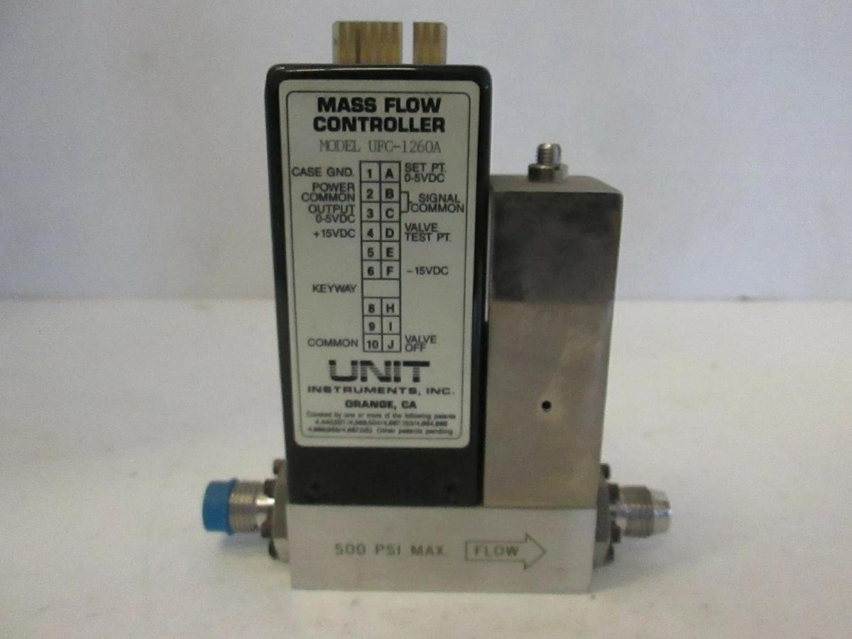 Used Unit UFC-1260A, Mass Flow Controller MFC, HCL, 500 SCCM, Used