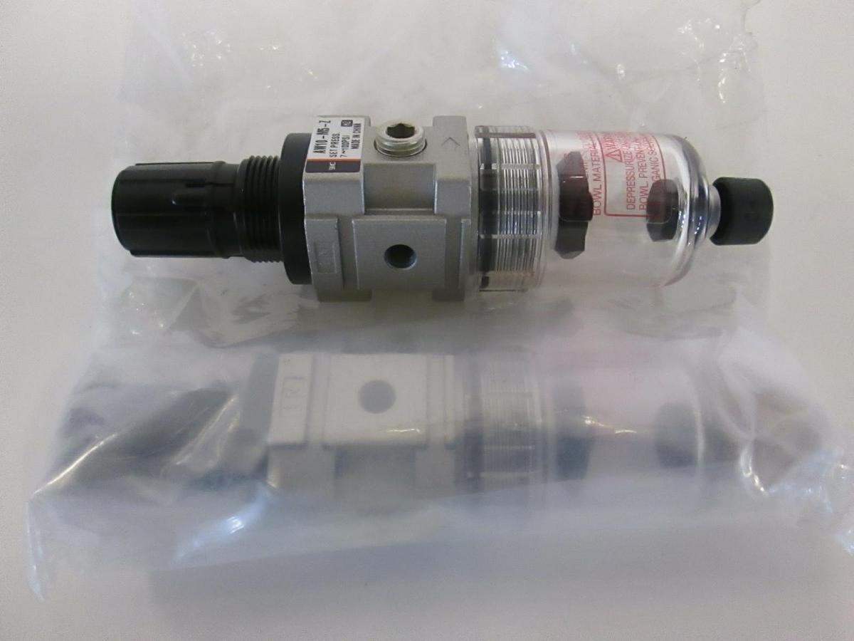 Used SMC, AW10-M5-Z, Regulator, Used, Lot of 2