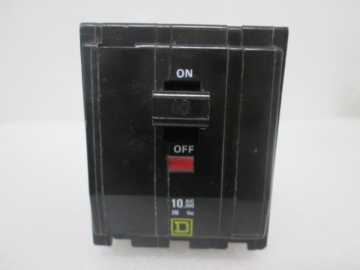 Used Square D, MJ-4907, Circuit Breaker, 3 Pole, 240V, 111-110, New