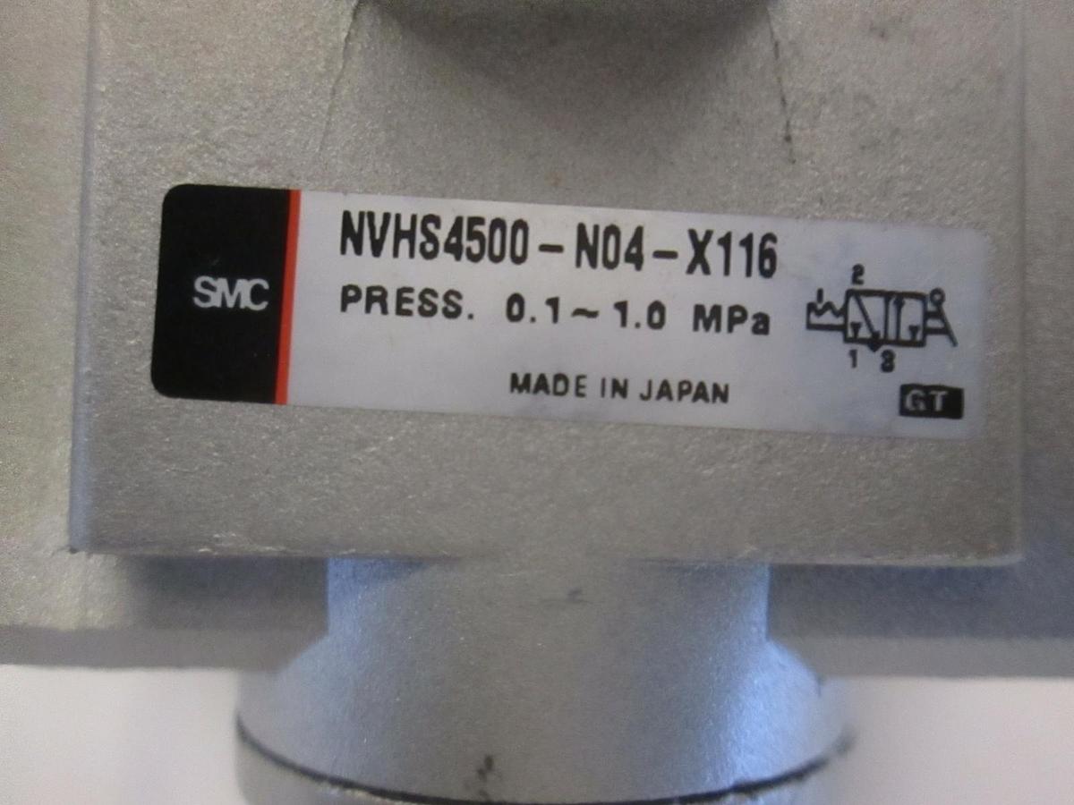 Used SMC, Pneumatic Lockout Valve, NVHS4500-N04-X116, Used