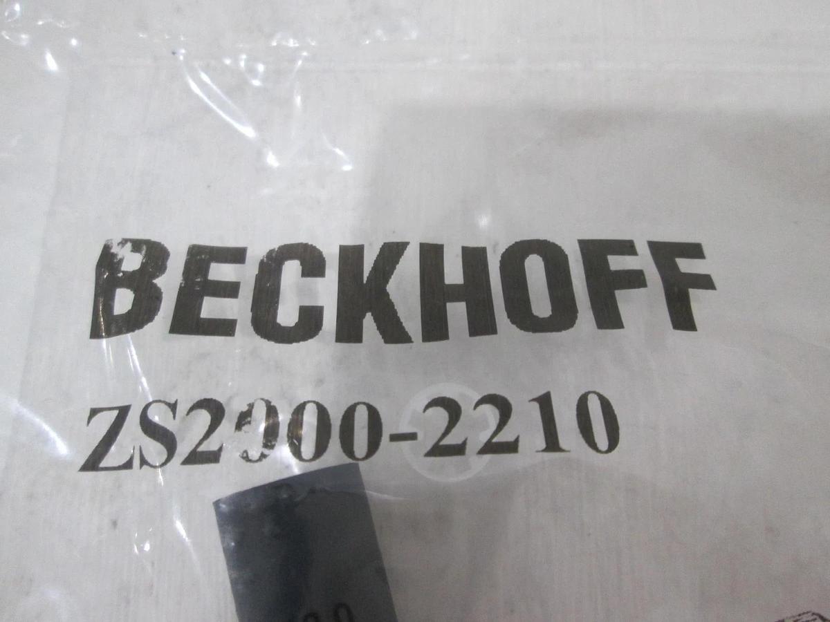 Beckhoff, Male Plug, ZS2000-2210, New, Lot of 6