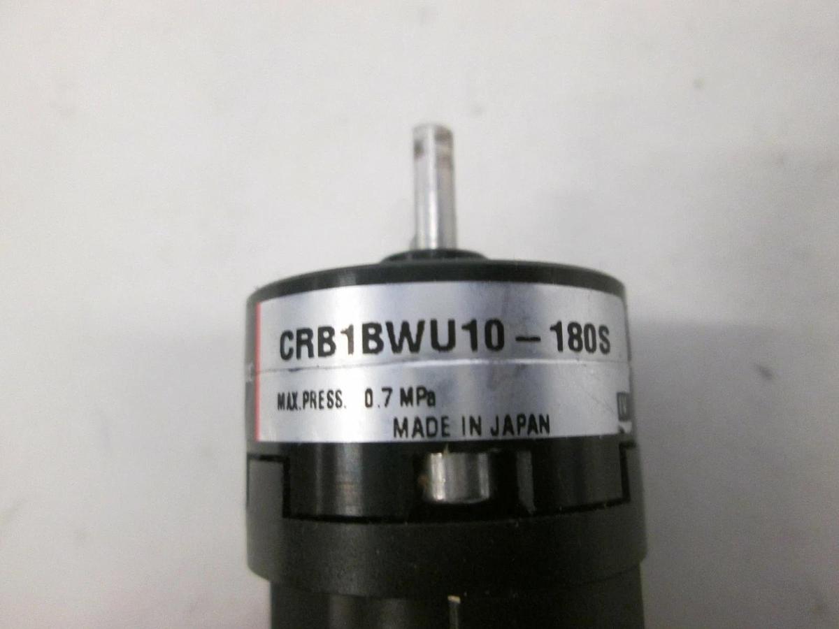 Used SMC, CRB1BWU10-180S, Miniature Rotary Actuator, Used