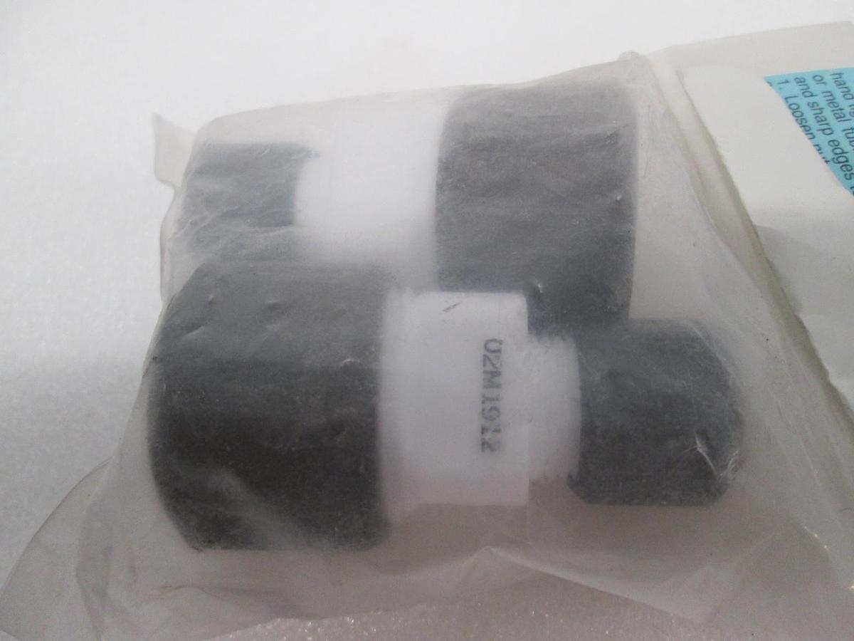 Used Plasmatech, 02M1912, TFE Teflon Fitting, New, Lot of 2