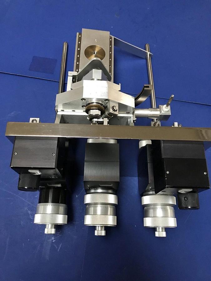 Nanometrics 7200-0588-R 3-Axis Control Mechanism, XYX with Tilt and Rotate, New