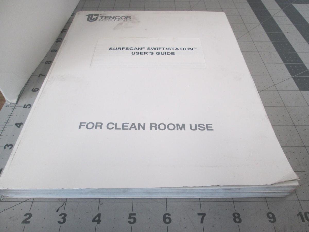 Used Tencor, Surfscan Swift/Station User's Guide, 272027-27, Used