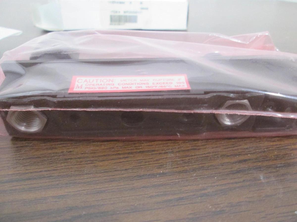 Brooks, MR3A03SVVT, 1-11 SCFH Air Molded Flowmeter, New