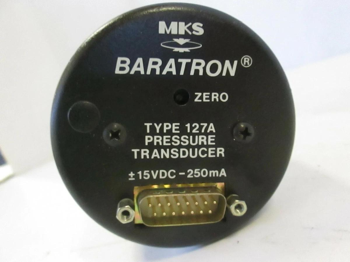 Used MKS Baratron 127AA-00010A, 10 TORR Type 127A Pressure Transducer, Used