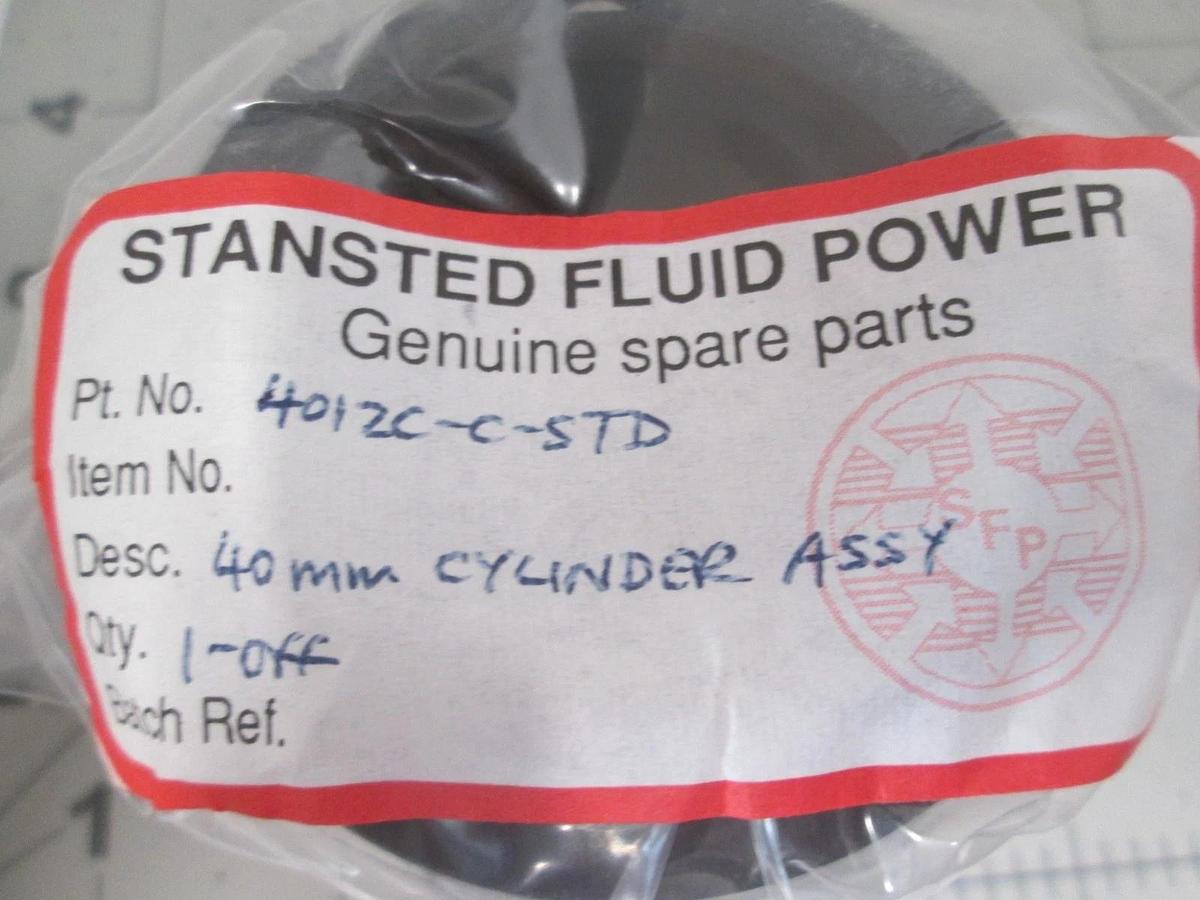 Stansted Fluid Power, 4012C-C-STD, 40mm Cylinder Assy, New