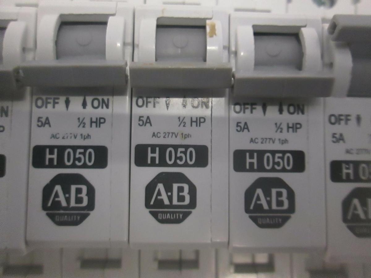 Used Allen Bradley, H050, Circuit Breaker, Used, Lot of 12