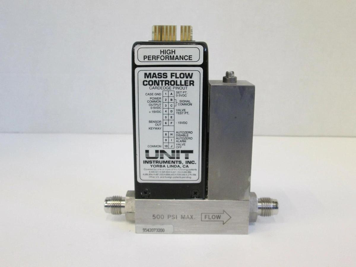 Used Unit UFC-1110A Mass Flow Controller MFC, O2, 20 SLPM, 1/4" Male