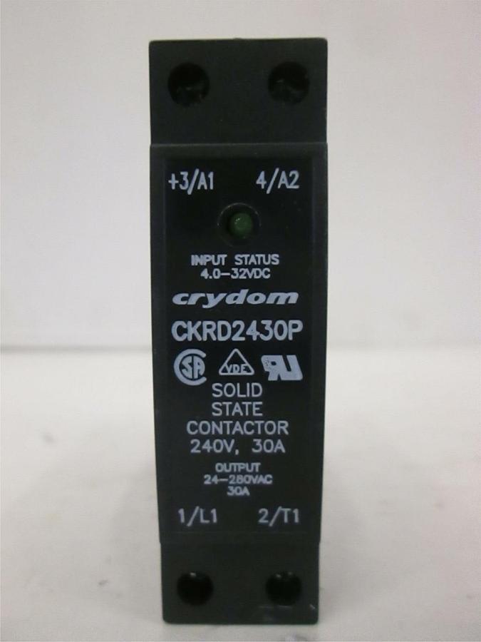 Used Crydom CKRD2430P Solid State Contactor, Used
