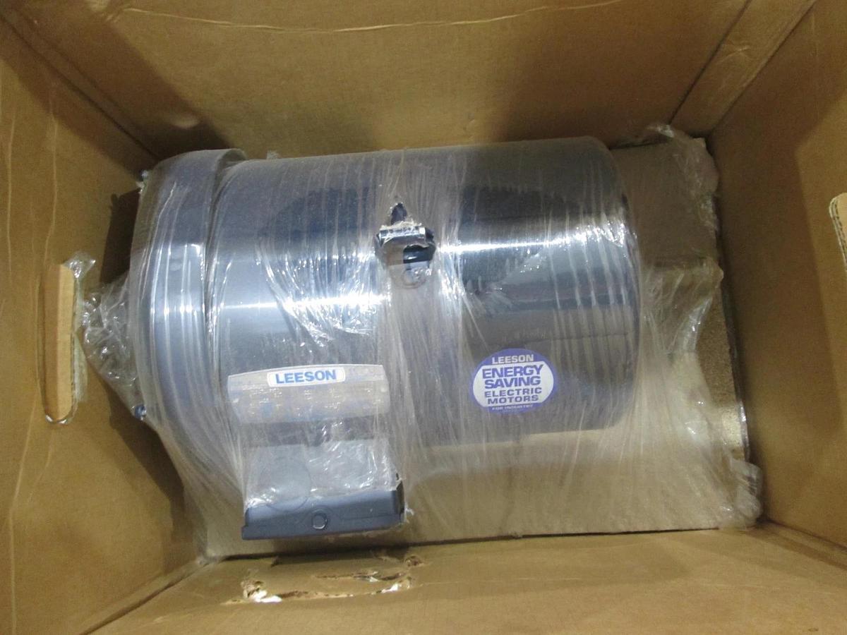 Leeson, C184T14FB7C, 5 H.P, 1425 RPM, 50Hz, 3.7KW, Electric Motor, New