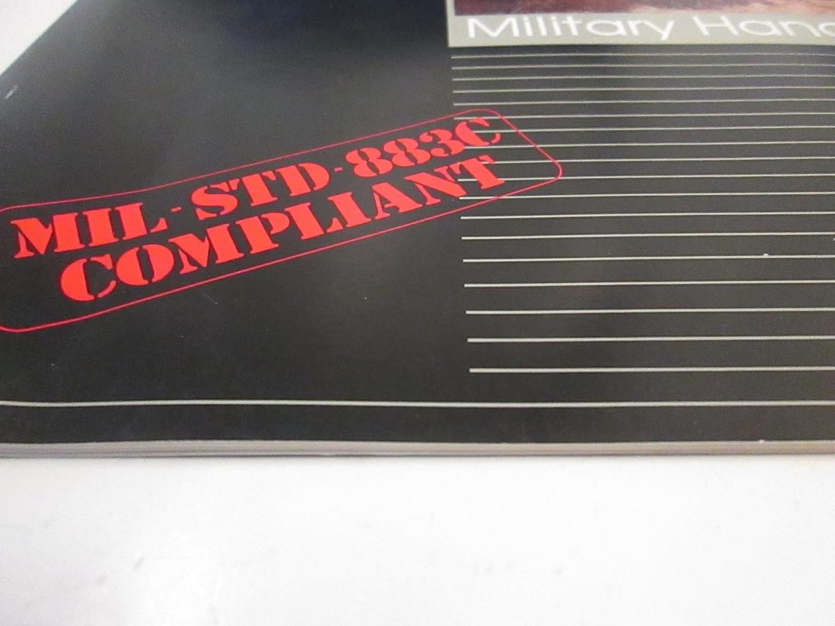 Used Xicor Military Handbook Stock No. 100-052, Used