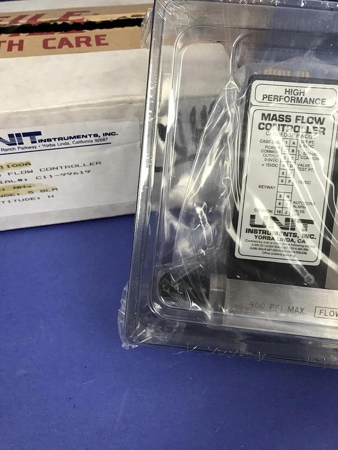 Used Unit UFC-1100A Mass Flow Controller, NH3, 5 SLM, Refurbished