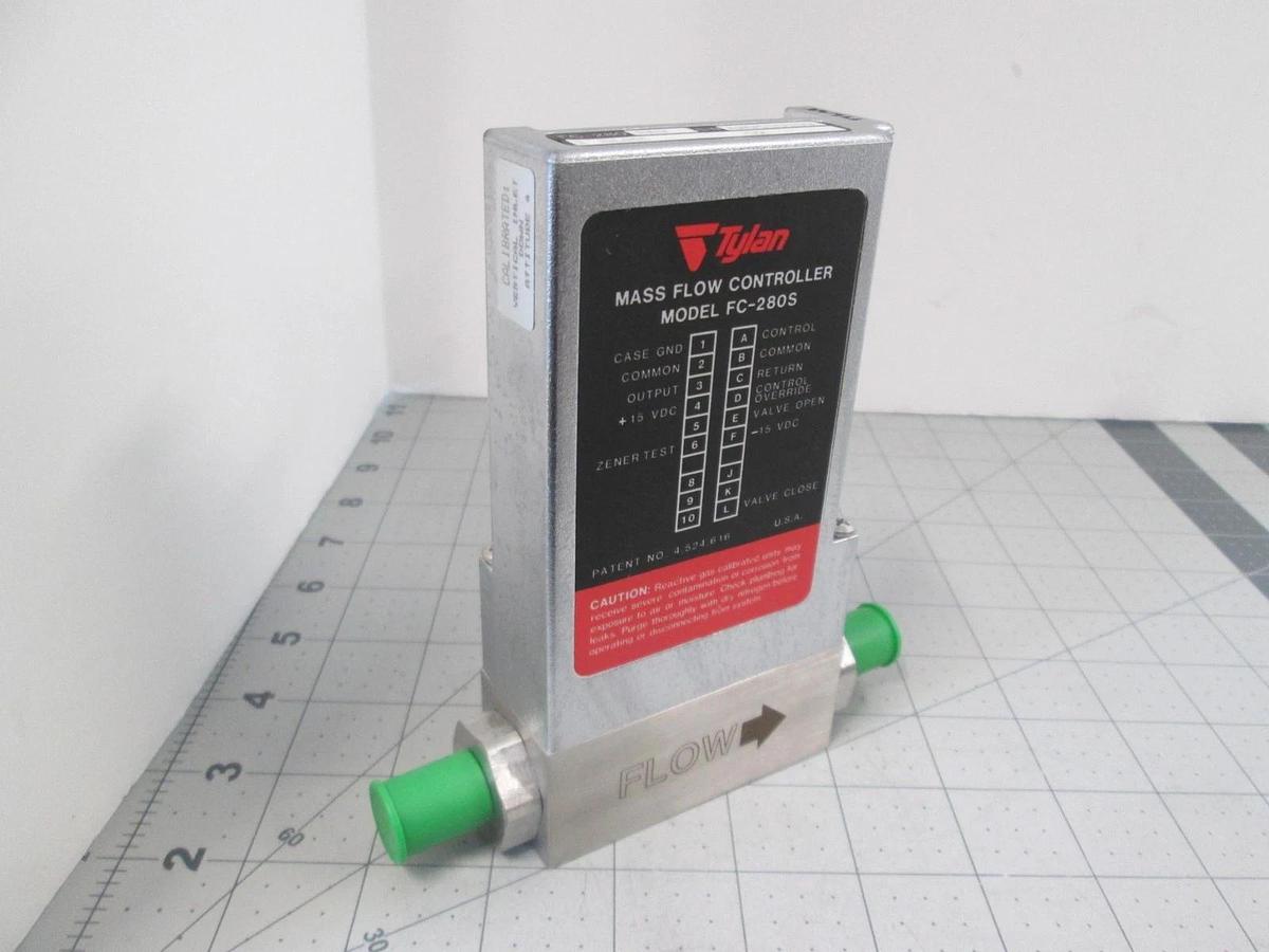 Tylan, FC-280SAV, O2, 1 SLPM, Mass Flow Controller, New