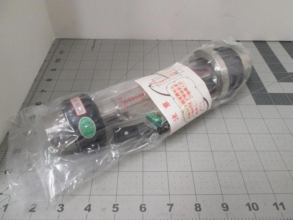 Tokyo Keiso, F99-406553, Water Flowmeter, Gauge, 3-30 L/min, New