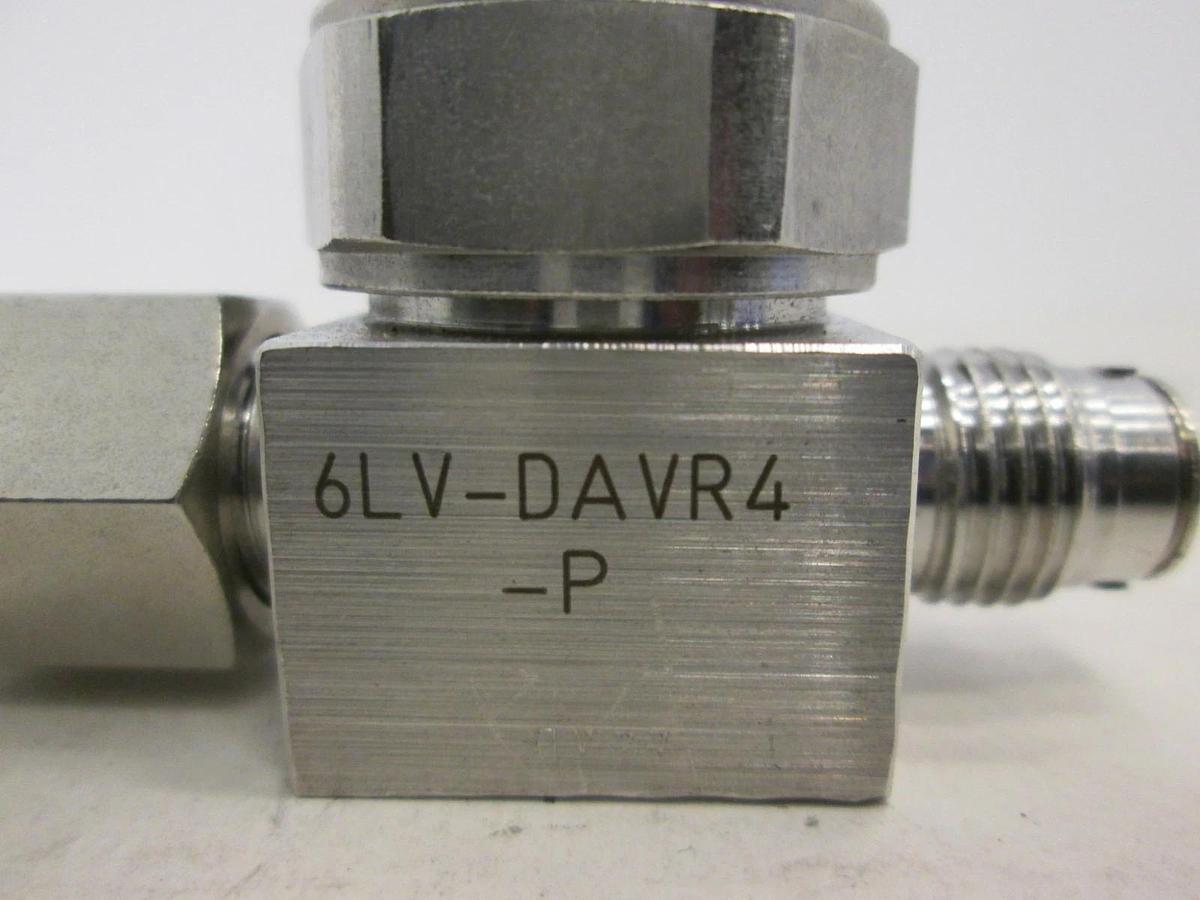 Used Swagelok, Diaphragm Valve, 6LV-DAVR4-P, Used
