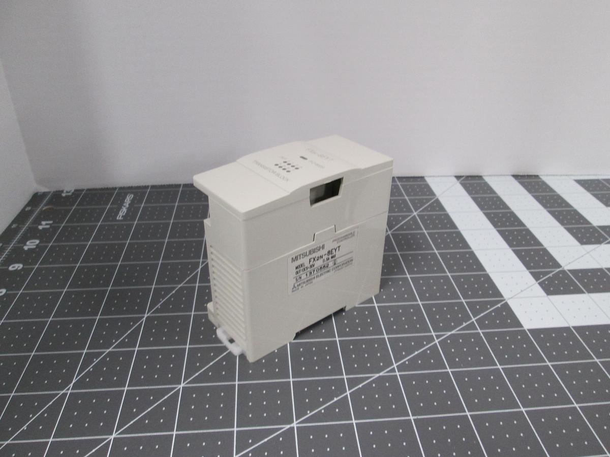 Used Mitsubishi, FX2N-8EYT, 8-Point Transistor Out Put Expansion Module