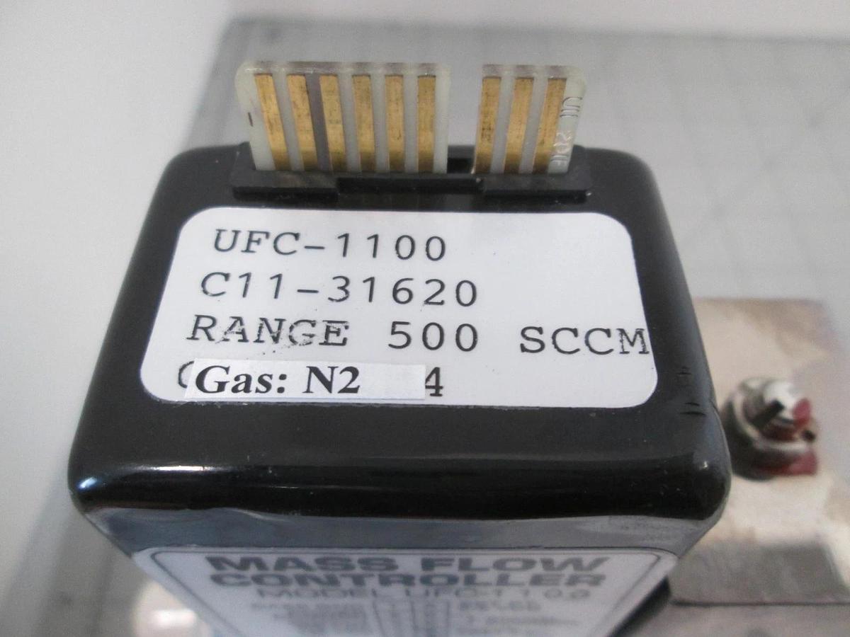 Used Unit, UFC-1100, N2, 500 SCCM,Mass Flow Controller, Used