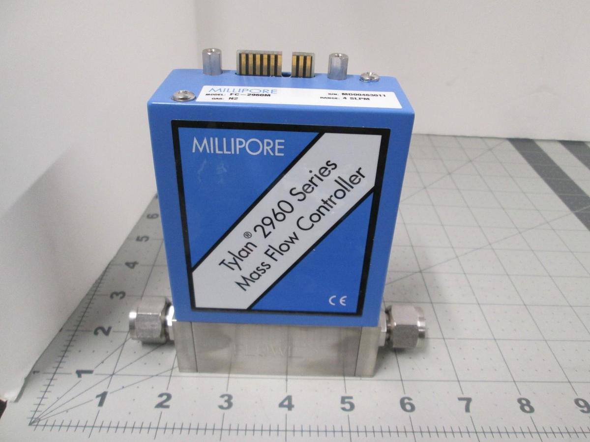 Millipore, FC-2960M, N2. 4 SLPM, Mass Flow Controller, New