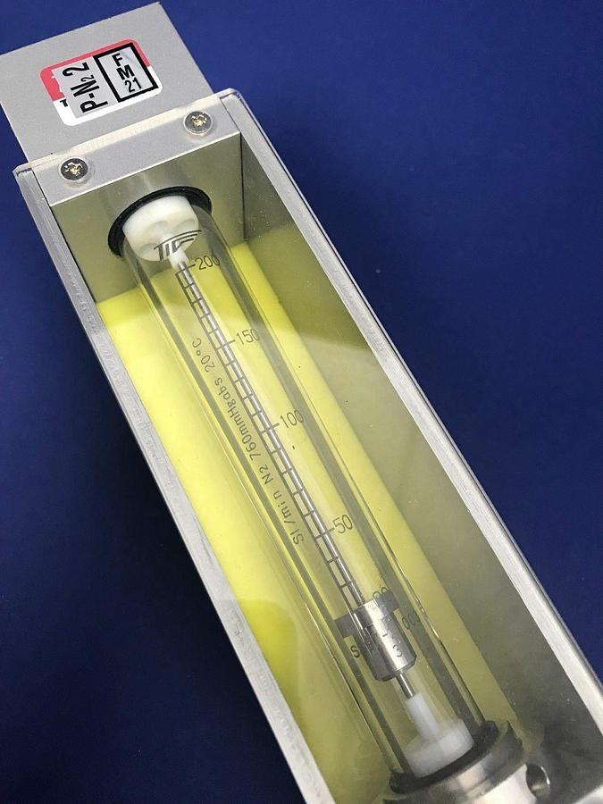 Used Tokyo Keiso Purge Meter, 20-200 Sl/Min N2, Used