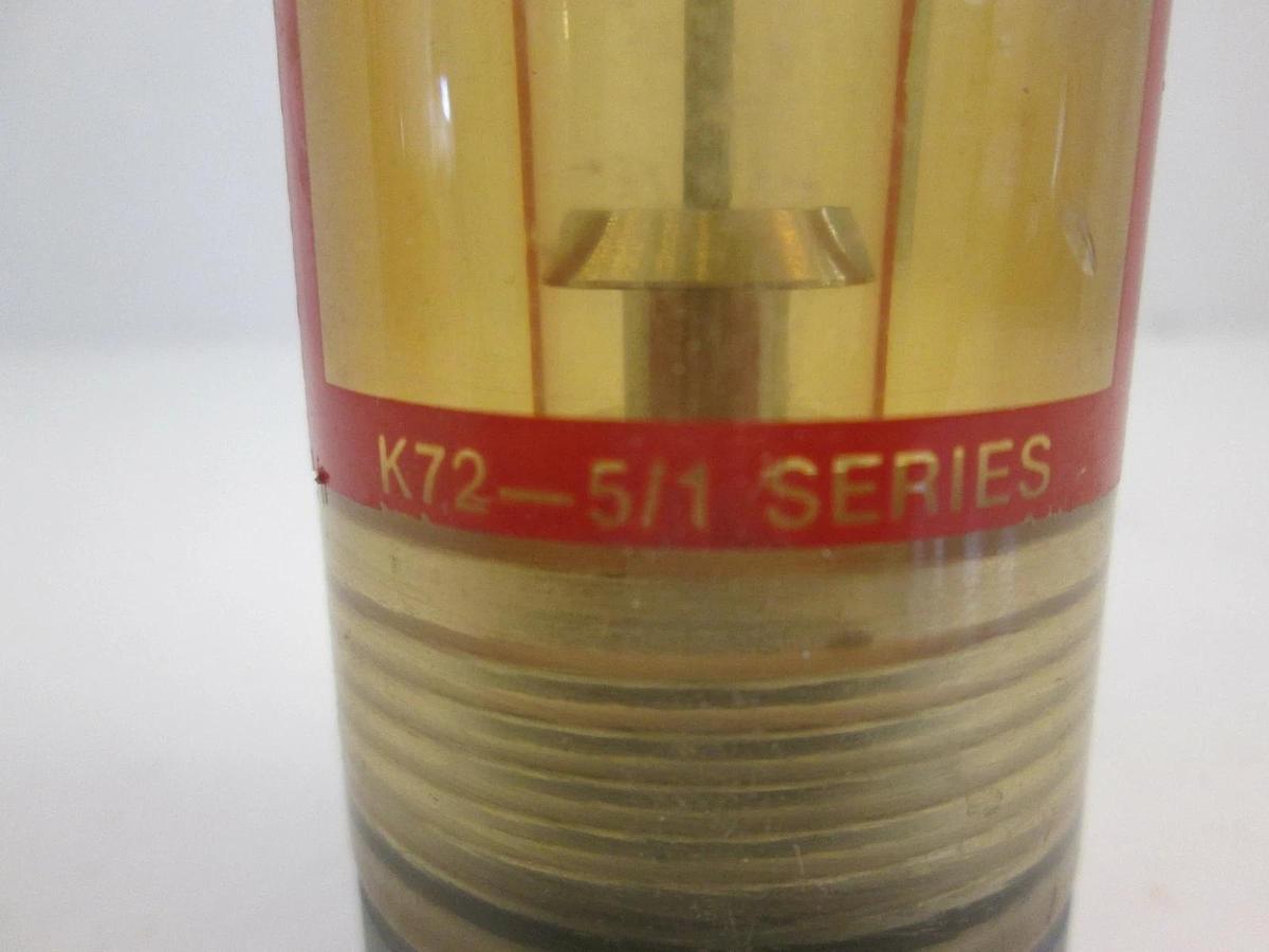 Used King Instrument Tube Flow Meter, K72-5/1, Used
