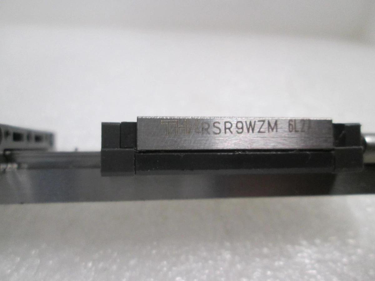 THK, RSR 9WZM (2), Linear Bearing Guide Block w/ Guide Rail, New
