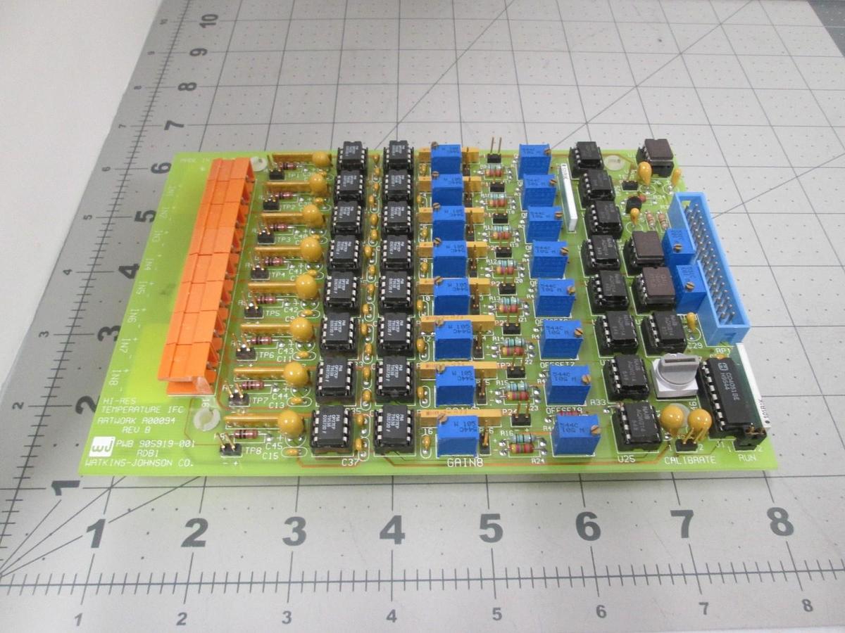 Watkins Johnson, 905920-001R, Interface Resolution Card, New
