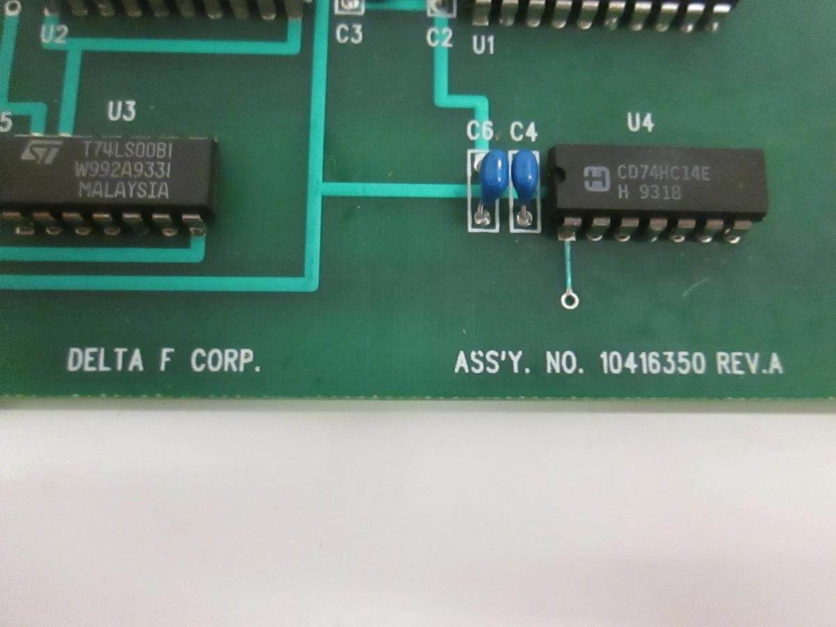 Used Delta F PCB Assy, 10416350, Used