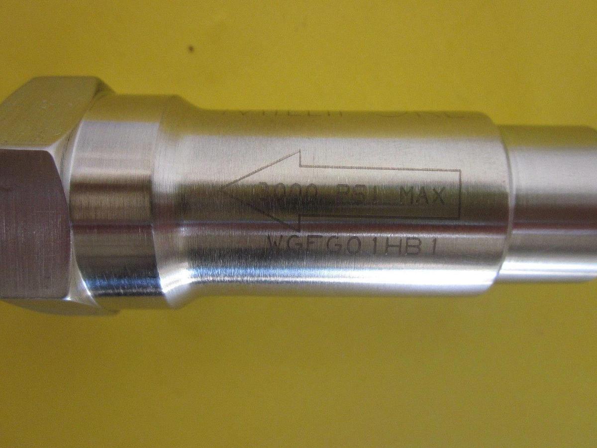MILLIPORE WGFG01HB1 Inline Gas Filter, 1/4" NPT Female, 3000 PSI