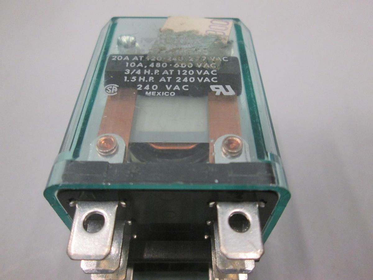 Used Midtex, 187-32U2D0, 20A, 240 VAC Relay, Used
