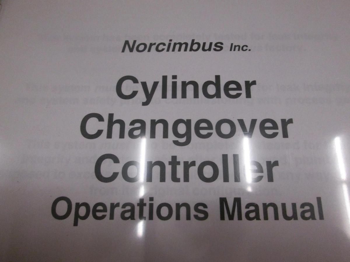 Used Norcimbus, Rev. 3.4.3, Cylinder Changeover Controller Operations Manual, Used