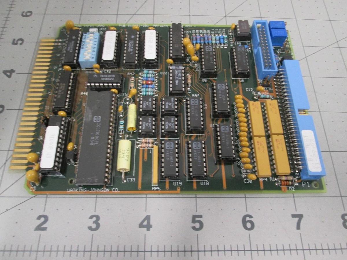 Watkins Johnson, 910401-001, TC486 Input Card, PCB Assy, New