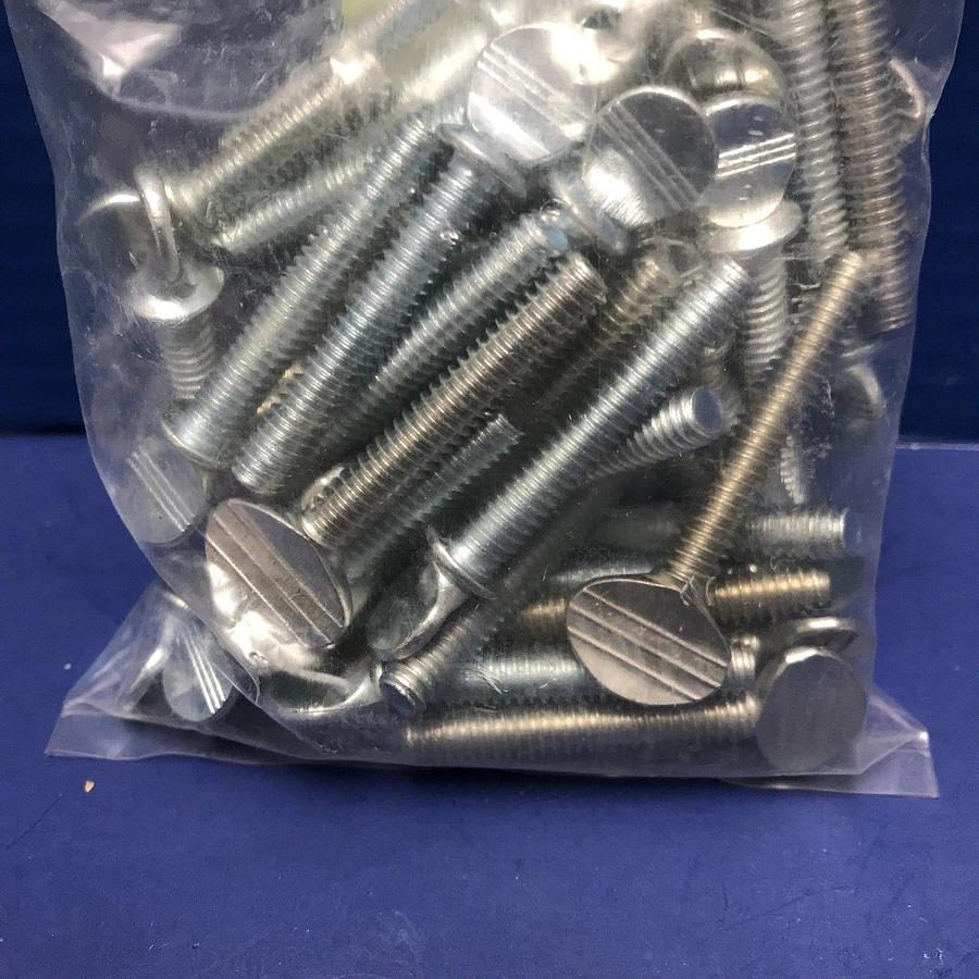 1/4 X 1-1/2 Thumb Screw, Type P - Mixed With and Without Shoulder, Lot of 47