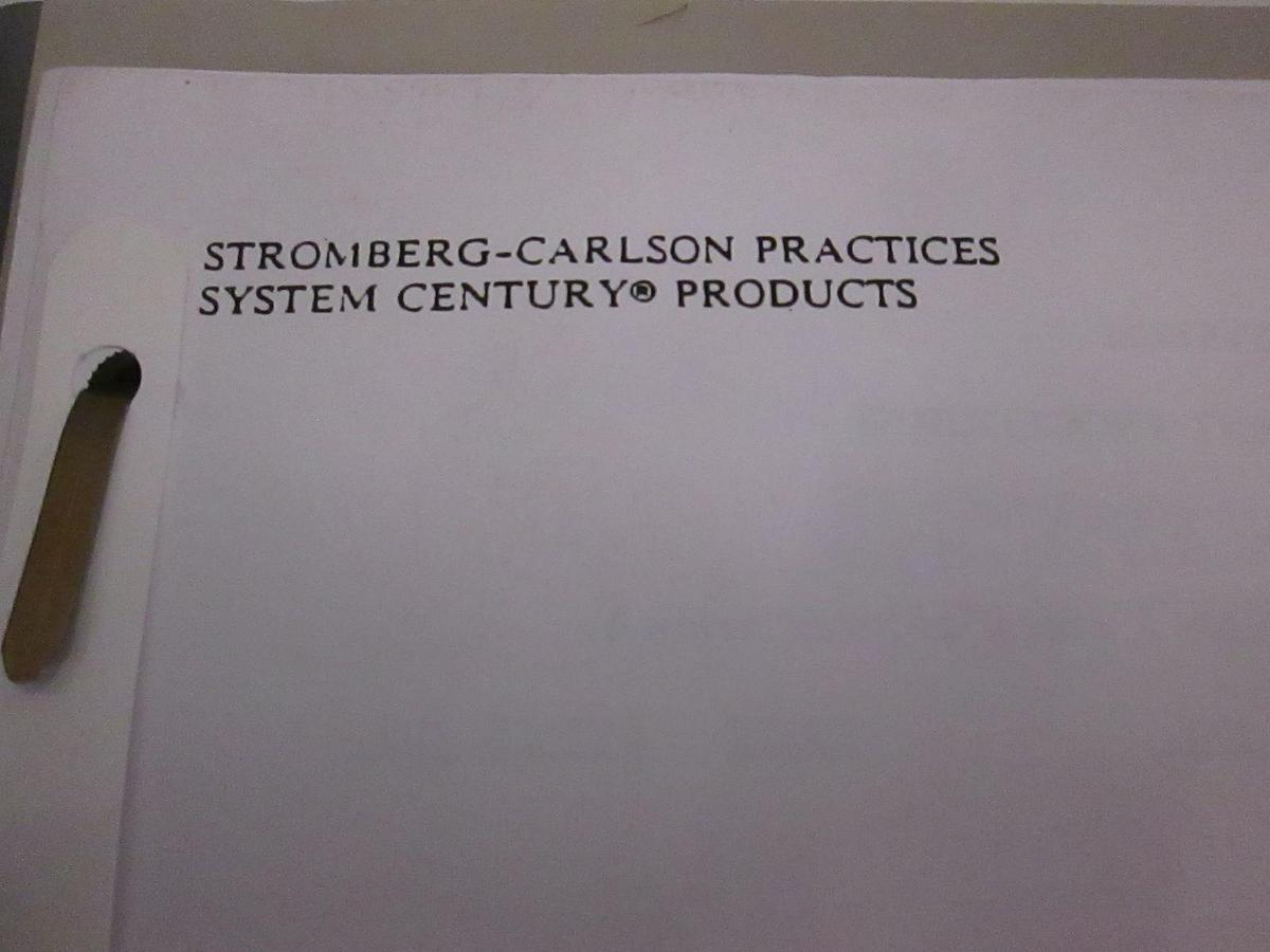 Used Stromberg-Carlson DCO Switching System Clock Alignment Procedures, Used