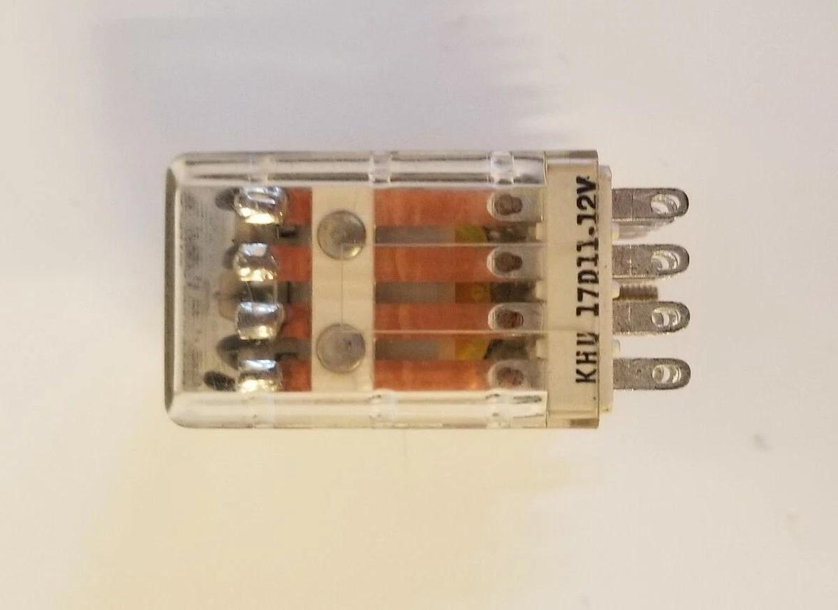 Used POTTER & BRUMFIELD KHU17D11 Relay, 3A, 28 VDC, Lot of 2