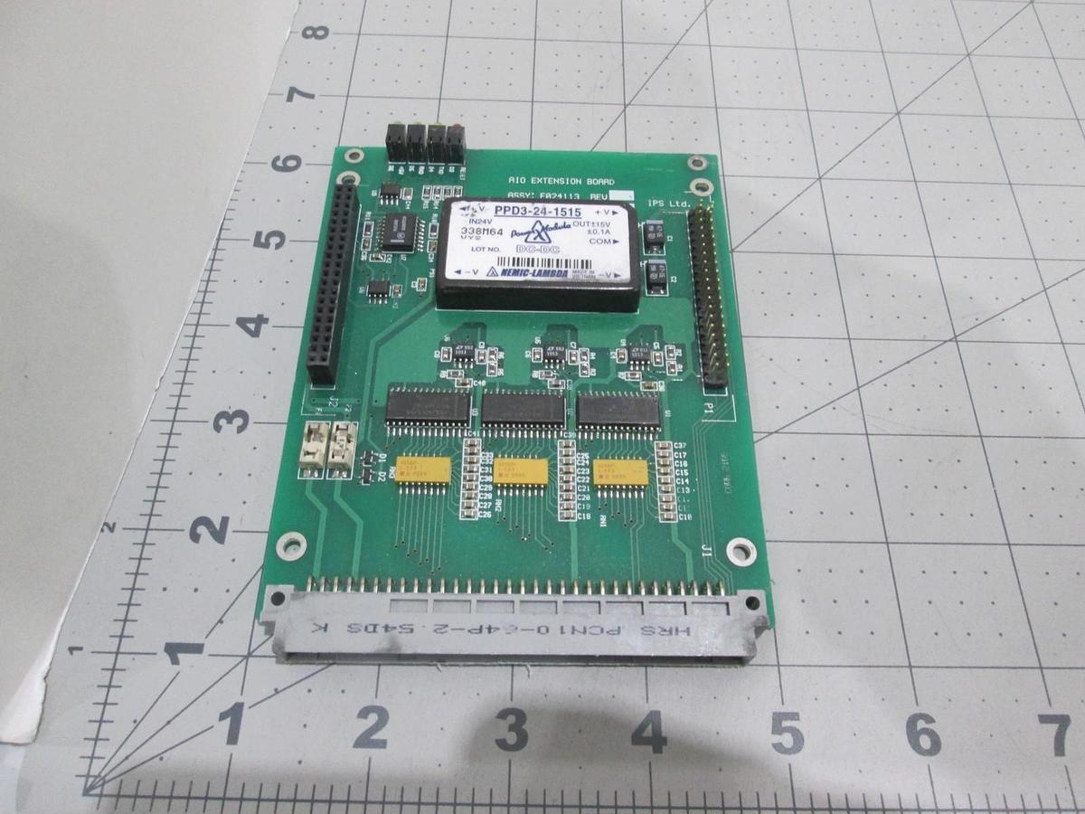 Used IPS LTD, E024113, AIO Extension Board PCB Assy, Used