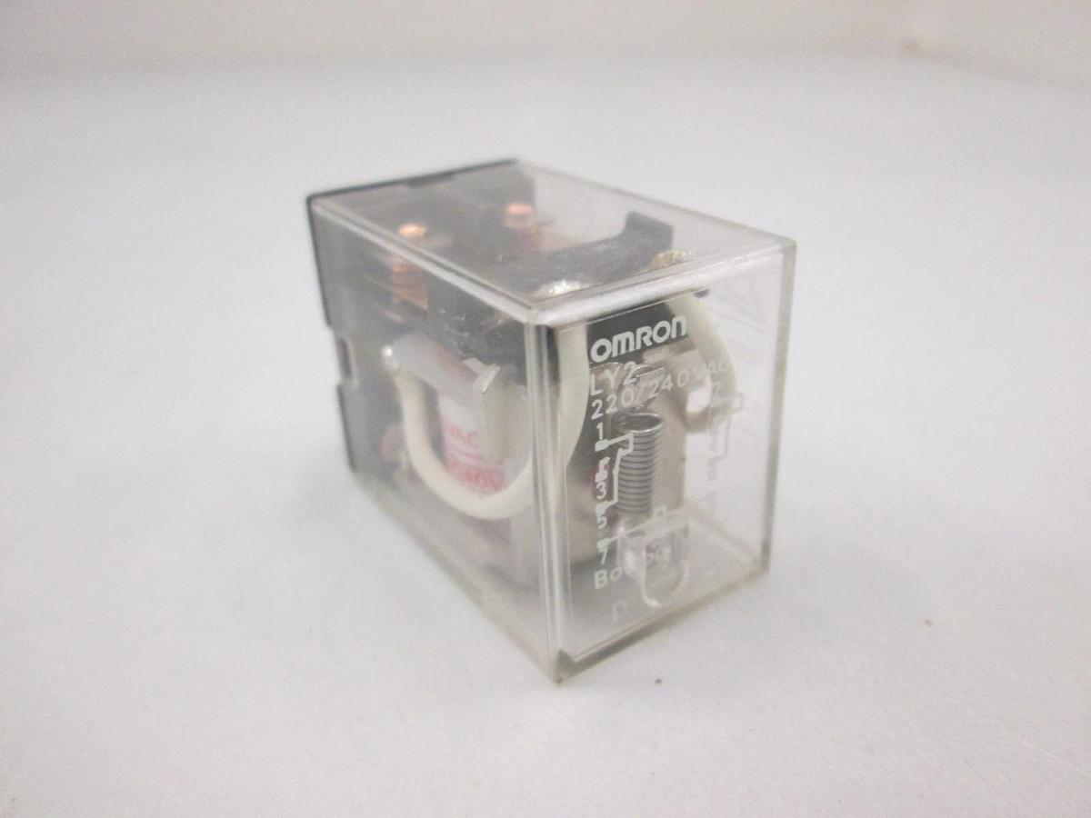 Used Omron, LY2, Relay, 220/240VAC, Used