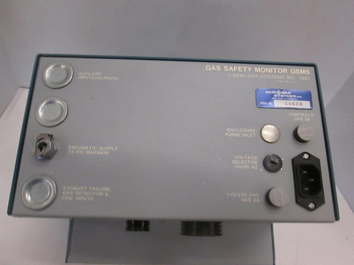 Used Semi Gas Auto Purge M GSM5 Gas Safety Monitor, Used