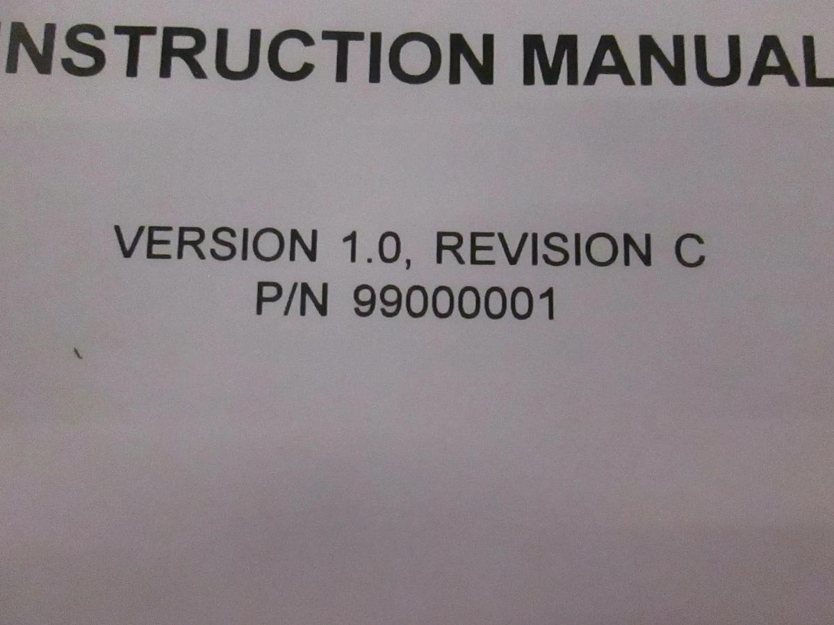 Used Delta F Platinum Series Process Oxygen Analyzer Instruction Manual,99000001 Used