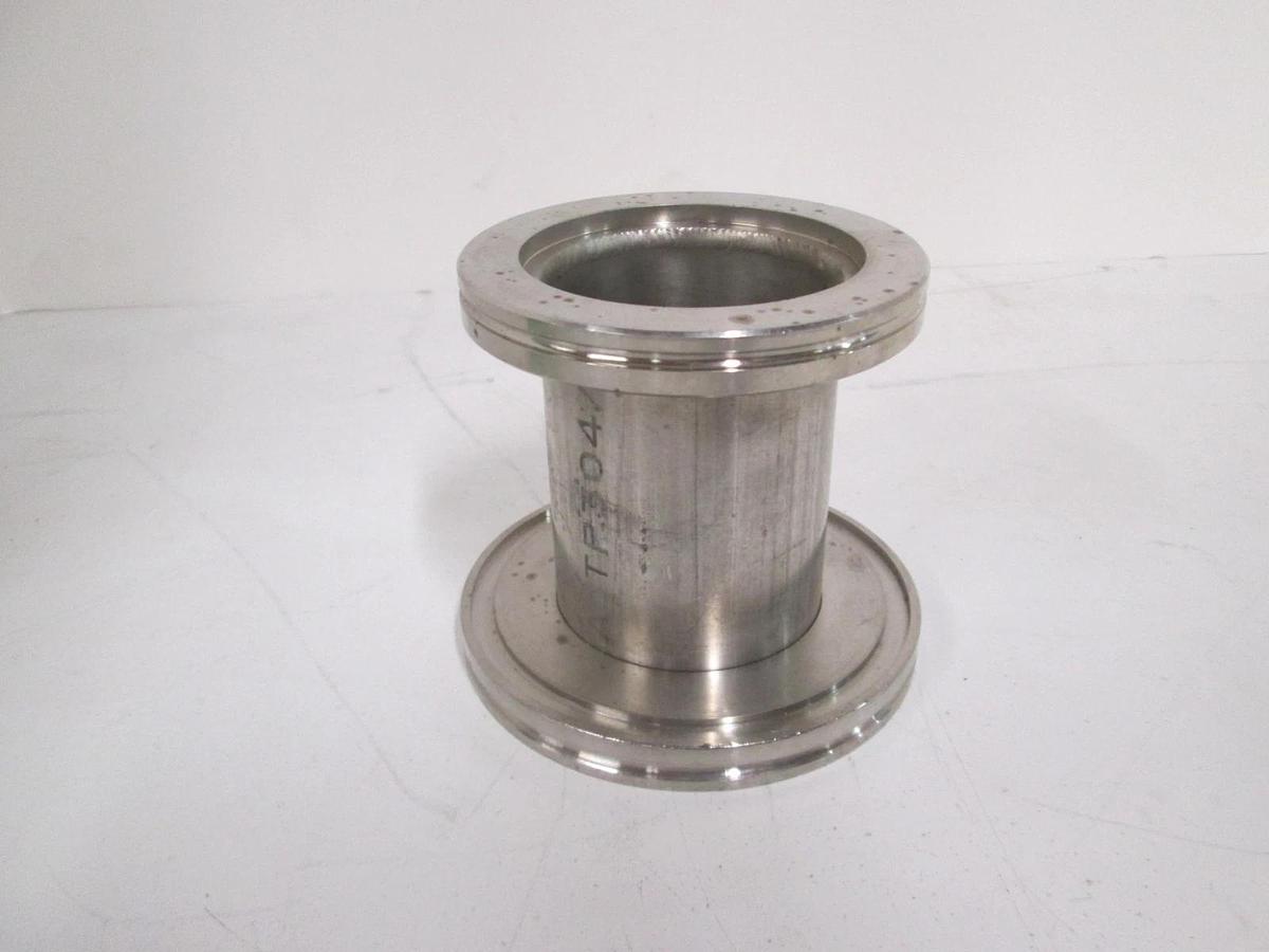 Used ISO 80- ISO 63, SS Reducer Adapter, 3.75", Used