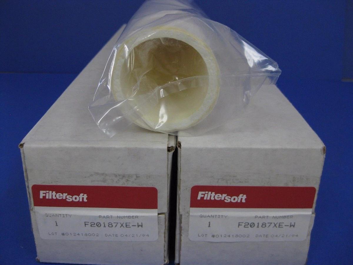 FilterSoft F20187XE-W In-Line Filter - LOT of 3, NEW