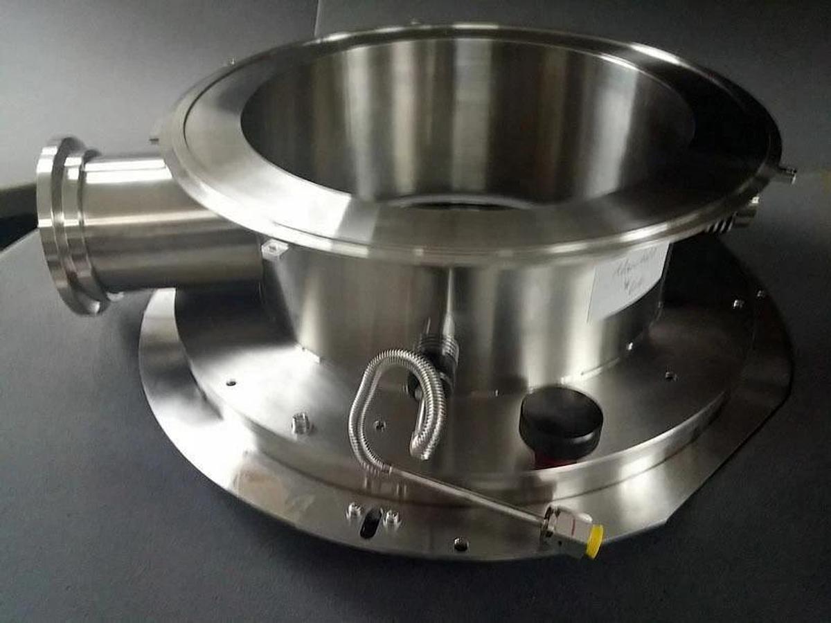 Used TEL Tokyo Electron Process Chamber Manifold Flange Plenum, Used