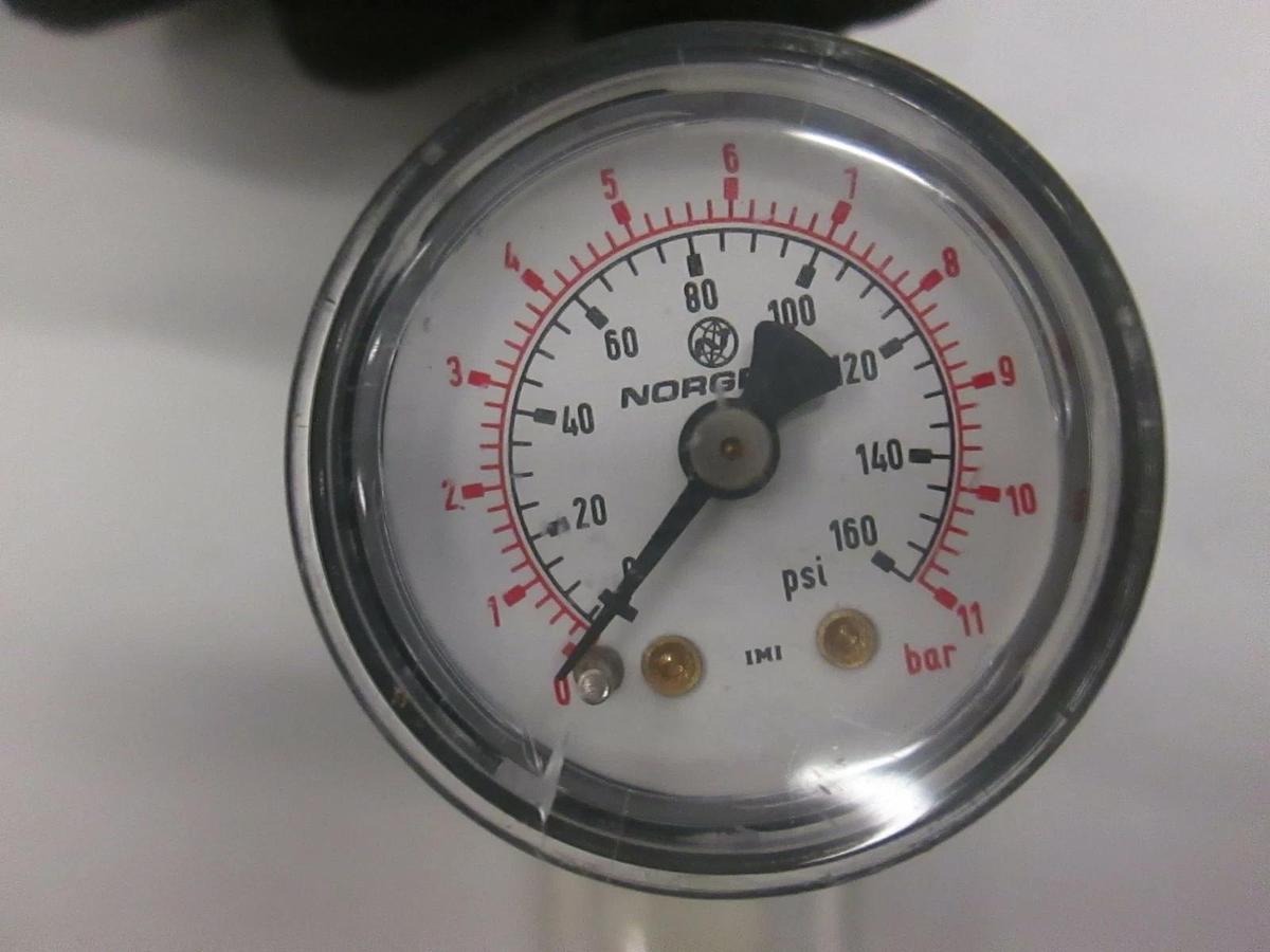 Used Norgren, Filter Regulator Assy w/ Gauge, Amflo 2300, Used
