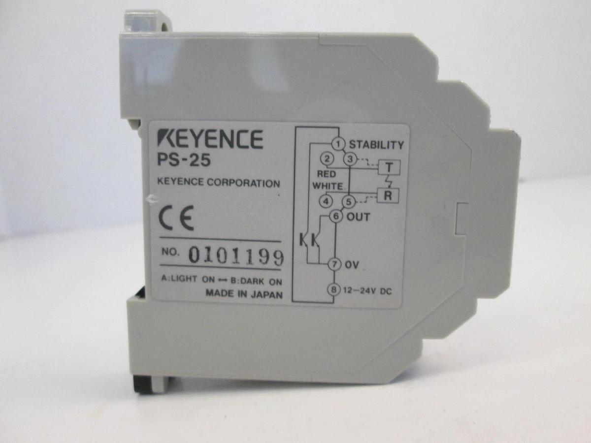 Used Keyence PS-25 Photoelectric Sensor